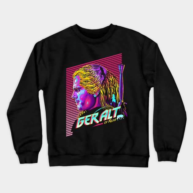 Geralt Crewneck Sweatshirt by zerobriant